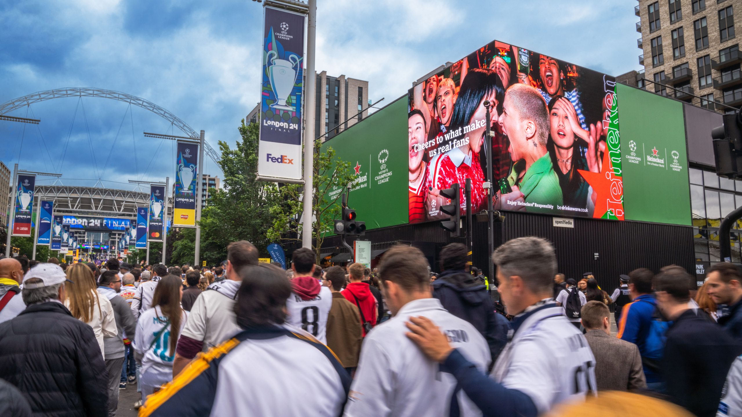 Heineken’s Champions League Takeover at BOXPARK Wembley